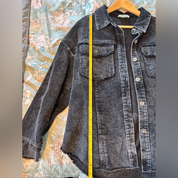 NWOT New In Black Corduroy Jacket - Picture 6 of 11